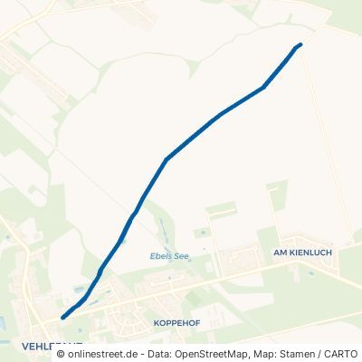 Oranienburger Weg Oberkrämer Vehlefanz 