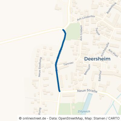 Berßler Straße Osterwieck Deersheim 