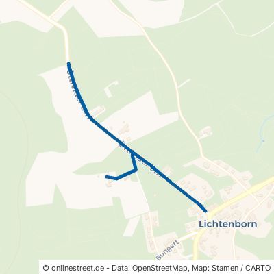 Üttfelder Straße Lichtenborn 