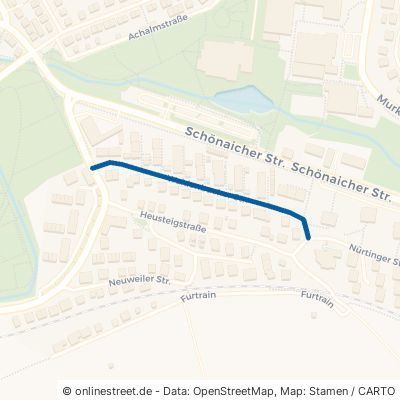 Waldenbucher Straße Böblingen 