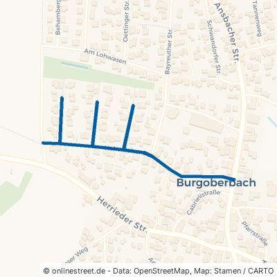 Hohenloher Straße Burgoberbach 