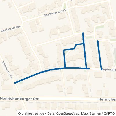 Hufschmiedstraße Recklinghausen Suderwich 
