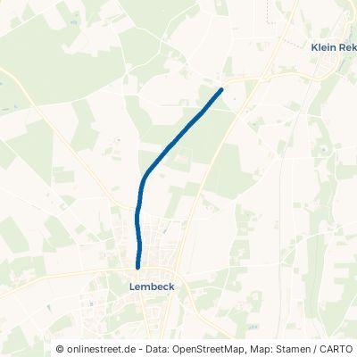 Rekener Straße Dorsten Lembeck 