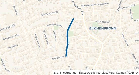 Riexingerstraße Pforzheim Büchenbronn 