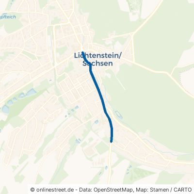 Hartensteiner Straße Lichtenstein (Sachsen) Lichtenstein 
