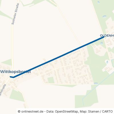 Oldenhöfener Weg Scheeßel Wittkopsbostel 