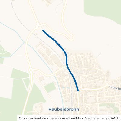 Miedelsbacher Straße Schorndorf Haubersbronn 