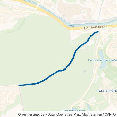 Schönecker Weg Saarbrücken Alt-Saarbrücken 