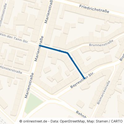 Bachstraße 95028 Hof Innenstadt 