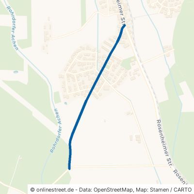 Neubeuerer Straße Rohrdorf Thansau 