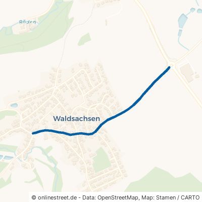 Waldsachsener Straße Rödental Waldsachsen 
