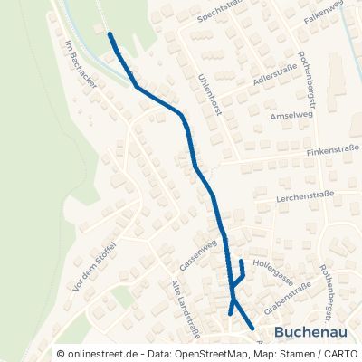Bachstraße Dautphetal Buchenau 