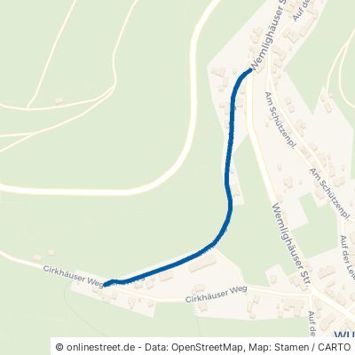 Schulweg Bad Berleburg Wunderthausen 