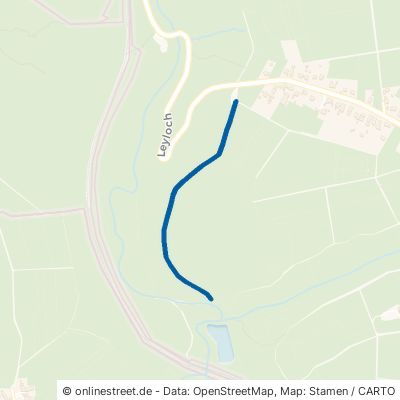 Bahnepädche - Weg 100 Monschau Kalterherberg 