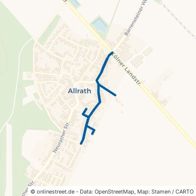 Theodor-Körner-Straße Grevenbroich Allrath 