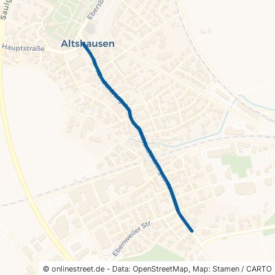 Hindenburgstraße Altshausen 