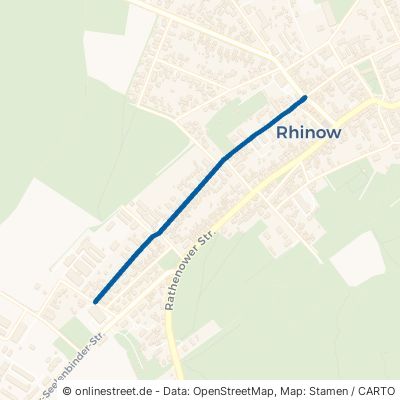 Gartenstraße Rhinow 