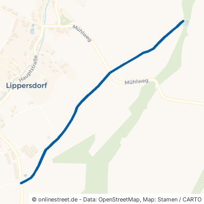 Diebsteig Pockau-Lengefeld Lippersdorf 