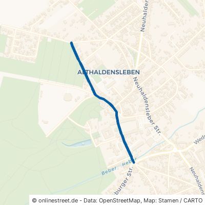 Waldstraße Haldensleben Althaldensleben 