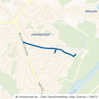 Grenzstraße Grimma Hohnstädt 