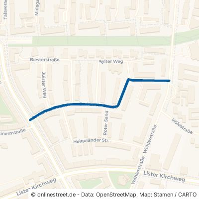 Borkumer Straße Hannover List 