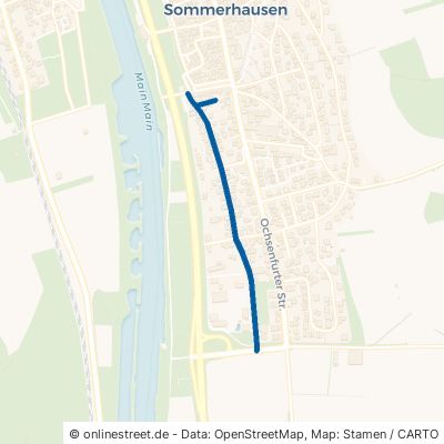 Gartenstraße Sommerhausen 