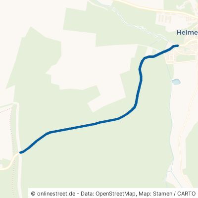 Weimarschmiedener Straße Rhönblick Helmershausen 