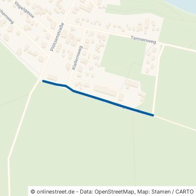 Waldweg 16775 Löwenberger Land Menz 