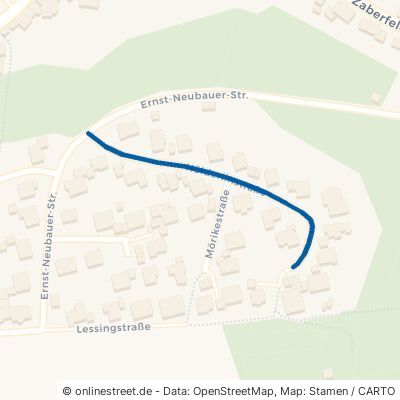 Hölderlinstraße Zaberfeld Leonbronn 