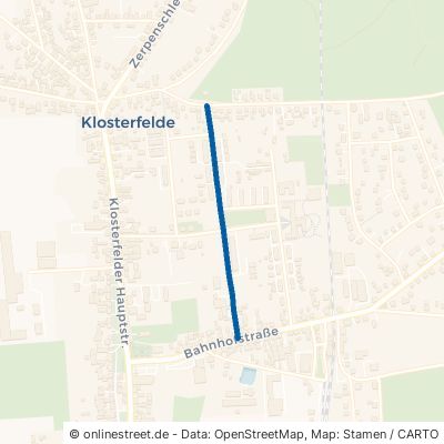 Hans-Beimler-Straße Wandlitz Klosterfelde 