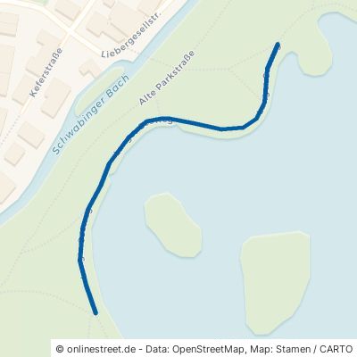 Langer Seeweg München Kleinhesselohe 