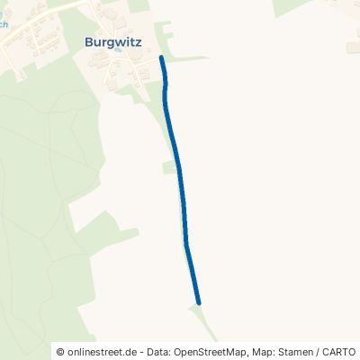 Steinbrückener Weg Kospoda Burgwitz 