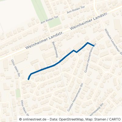 Carl-Goerdeler-Straße Alzey 
