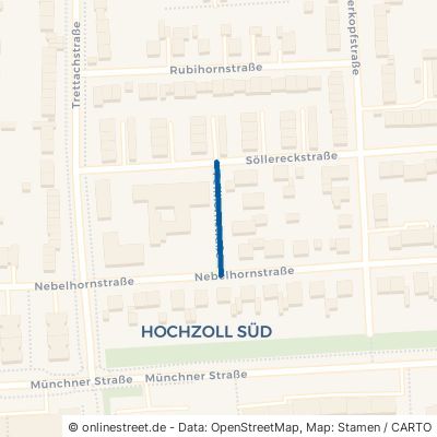 Fellhornstraße Augsburg Hochzoll 