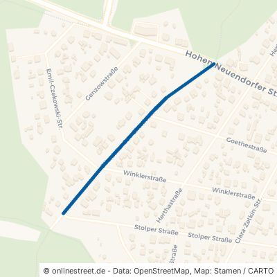 Glienicker Straße Hohen Neuendorf Bergfelde 