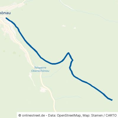 Unterer Möstweg Steinbach-Hallenberg Oberschönau 