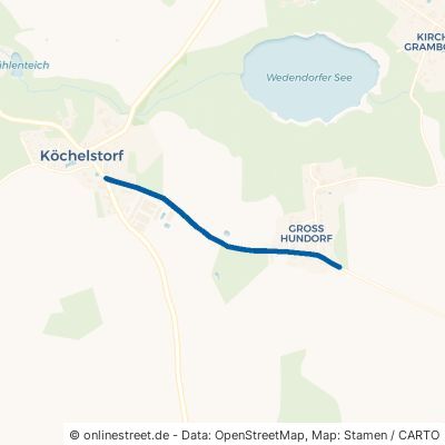 Groß Hundorfer Weg Wedendorfersee Köchelstorf 