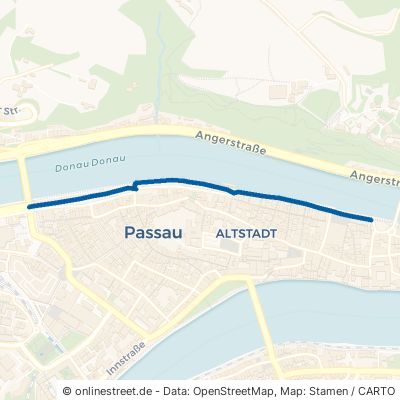 Fritz-Schäffer-Promenade Passau Altstadt 