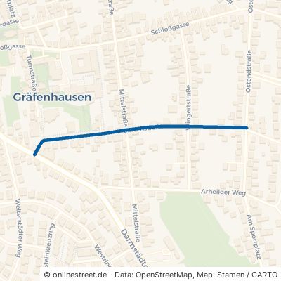Gartenstraße Weiterstadt Gräfenhausen 