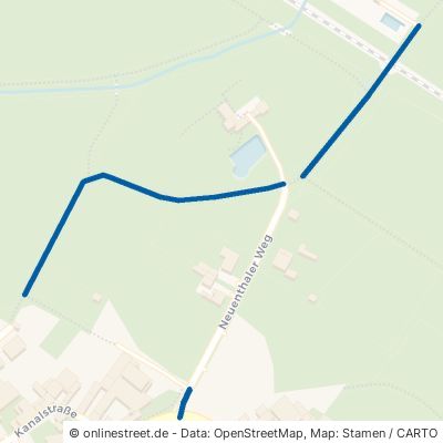 Neuenthaler Weg Zülpich Dürscheven 