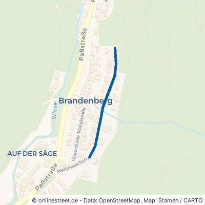 Silberbergstraße Todtnau Brandenberg 
