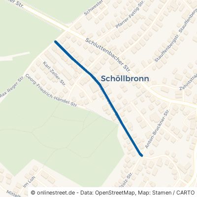 Konradin-Kreutzer-Straße 76275 Ettlingen Schöllbronn Schöllbronn