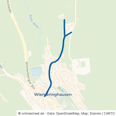 Ibergstraße Olsberg Wiemeringhausen 