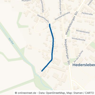Planstraße Hedersleben 