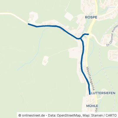 Hardtstraße Gummersbach Rospe 