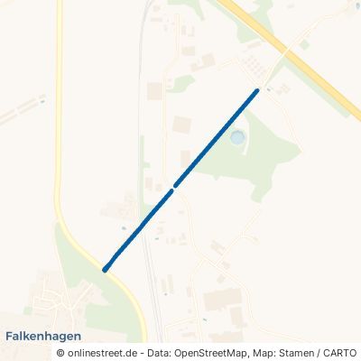 Rapshagener Straße Pritzwalk Falkenhagen 