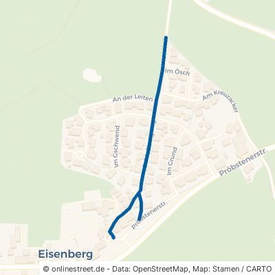 Schloßbergweg Eisenberg Speiden