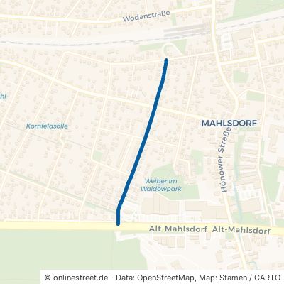 Neuenhagener Straße Berlin Mahlsdorf 