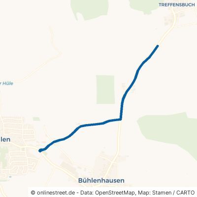 Treffensbucher Straße Berghülen Bühlenhausen 