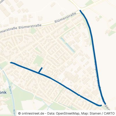 Kempener Straße Wachtendonk 